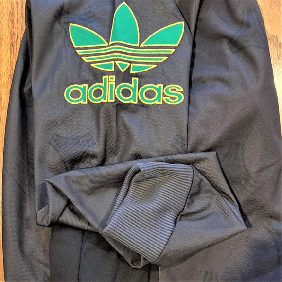 NWT Jacket Soccer Brazil Adidas Retro Official F77290 L 2XL DISCOUNT SHIPPING!! - Picture 2 of 5